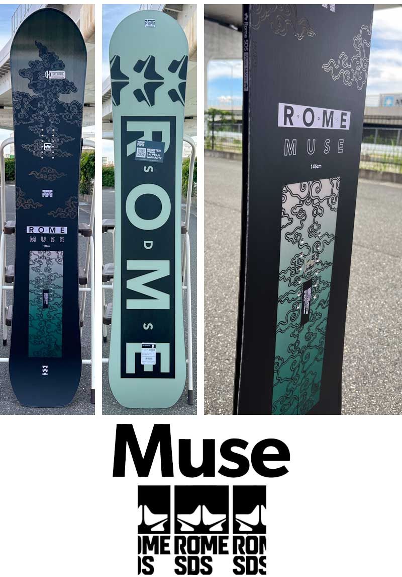 23-24 ROME SDS / ローム MUSE ミューズ レディース スノーボード
