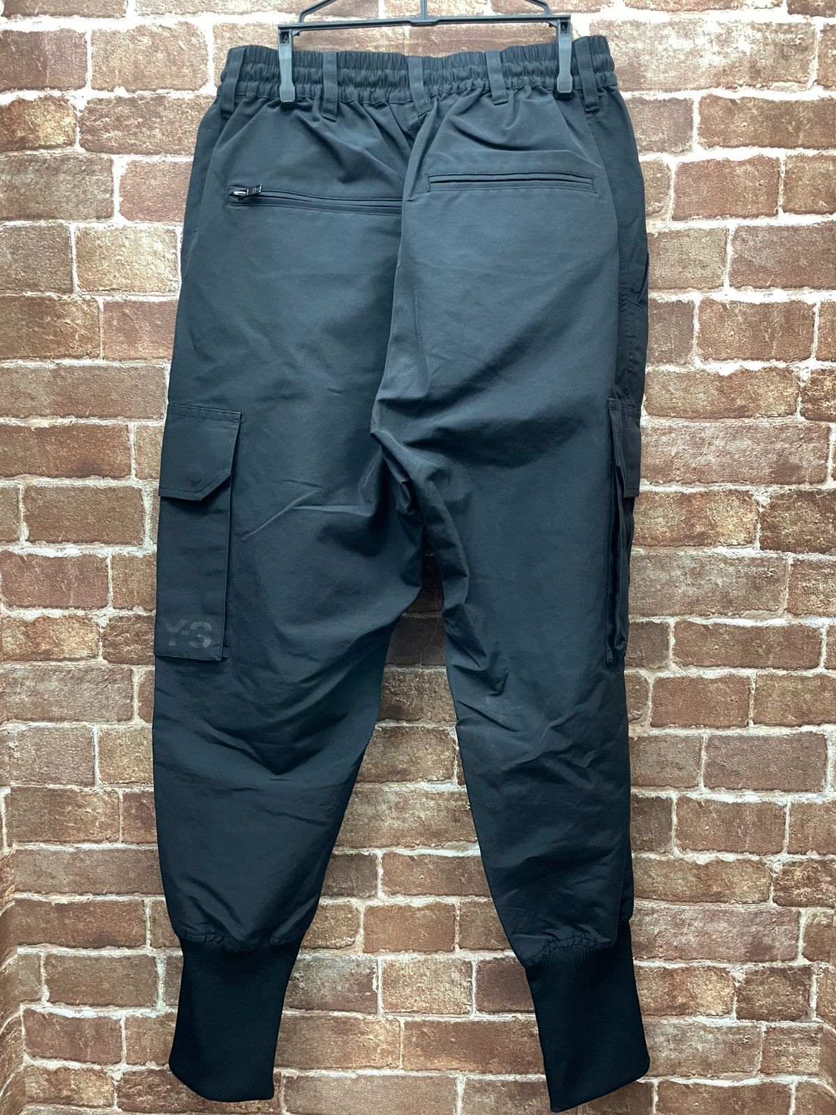 Y-3 M NYLON CARGO PANTS FJ0398 裾リブ ワイスリー ナイロンカーゴ 