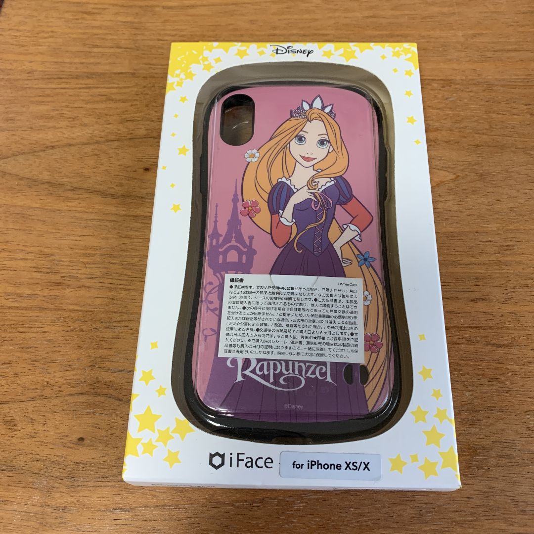 ☆美品☆iFace 正規品 iPhone X XS Disney ラプンツェル - サークル