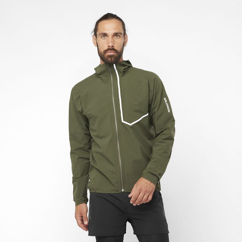 BONATTI TRAIL サロモン 防水ランニングジャケット Sサイズ SALOMON