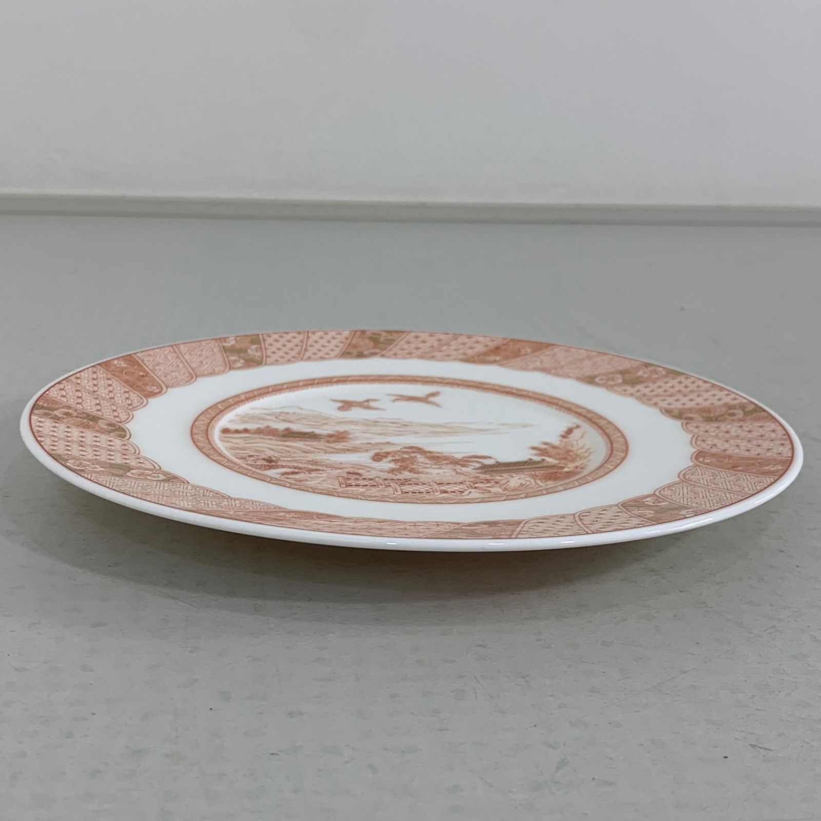 NIKKO ニッコー 食器 KUTANI ART COLLECTION 福島武山 高台茶碗 赤絵