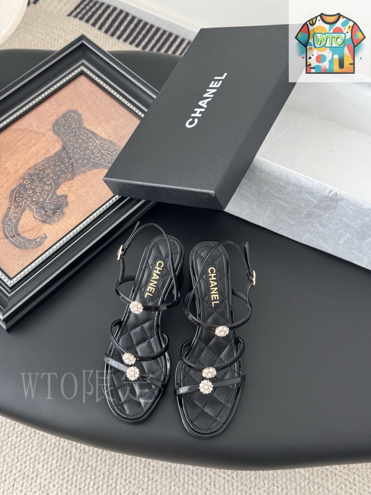 【超かわいい】CHANEL 25A サンダル 210.jpg