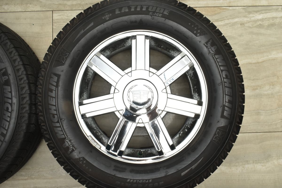 希少 メッキホイール】キャデラック エスカレード 純正 18in 8J +31 