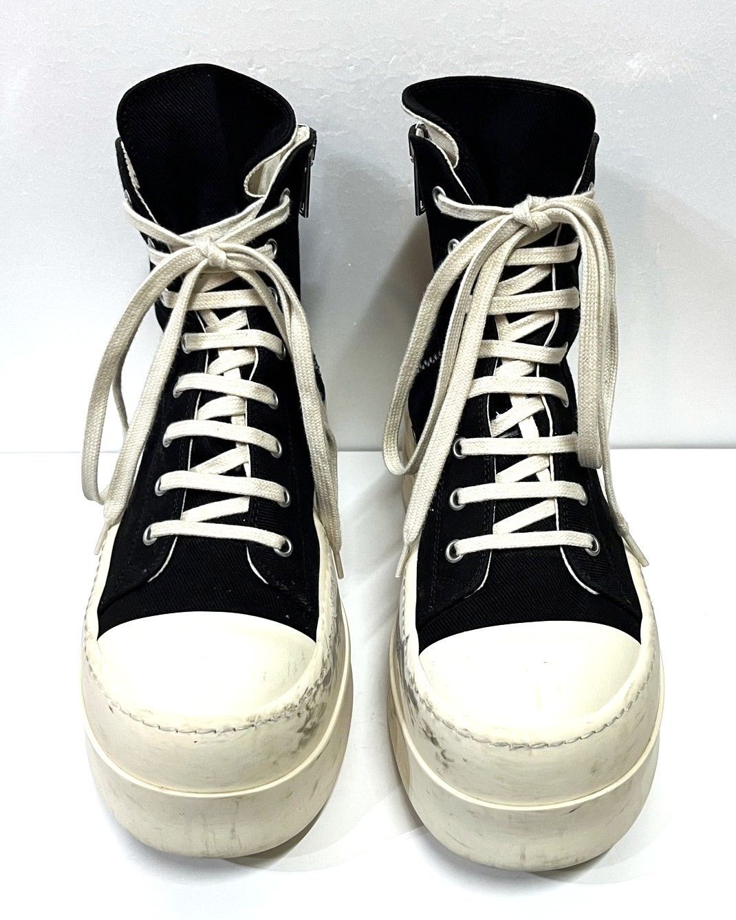 ダークシャドウ　 DRKSHDW　ヴィンテージ　キャンバス　 スニーカー ダークシャドウ DRKSHDW リックオウエンス 24SS vintage sneakes