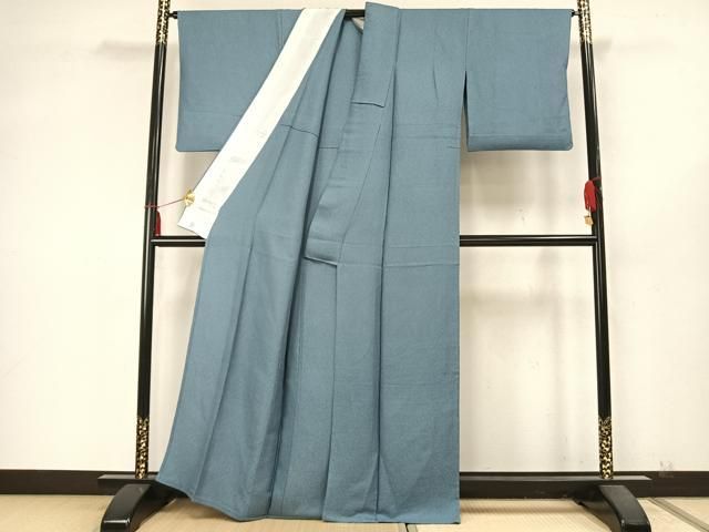 平和屋着物▽上質な色無地 単衣