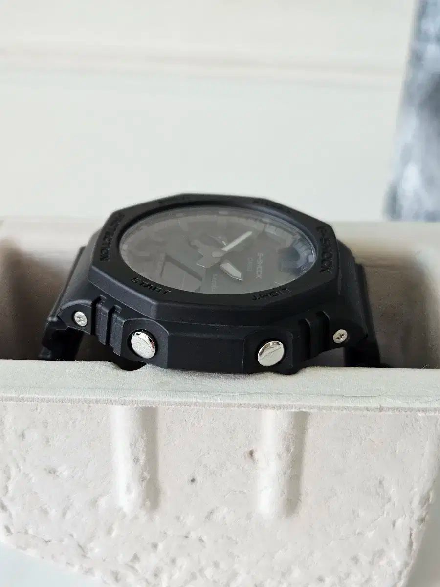 G-SHOCK ジーショック オールブラック GA ー 2100 1A1ER カシオーク 時計