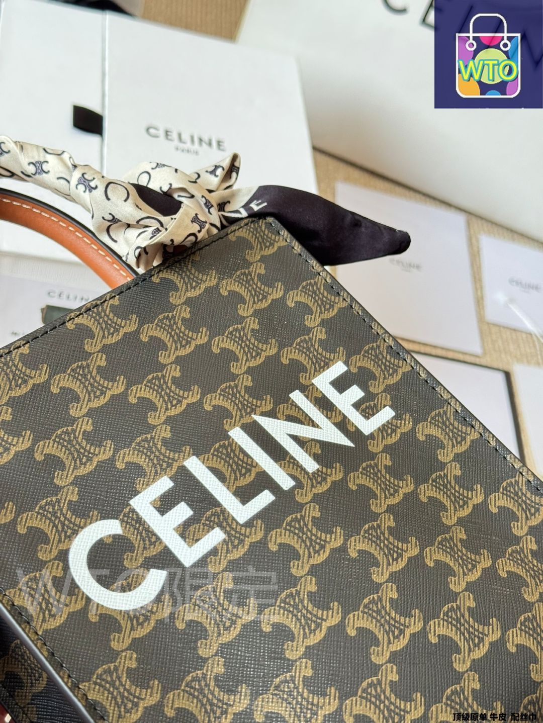 CELINE モノグラム ミニトートバッグ 今日特価】Celine モノグラム トートバッグ｜ミニ & ラージ 2