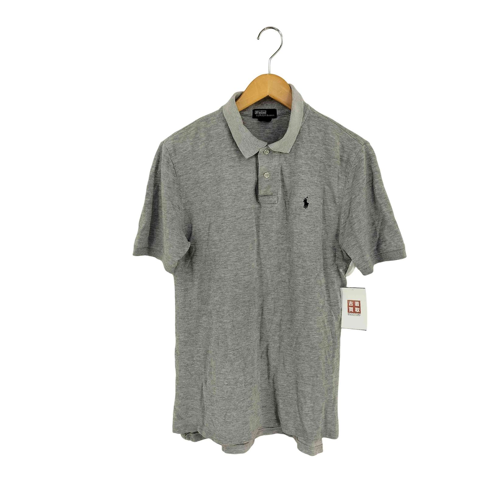 ポロバイラルフローレン Polo by RALPH LAUREN 90-00s MADE IN PERU スモールポニー刺繍ポロシャツ メンズ import：L 14-16
