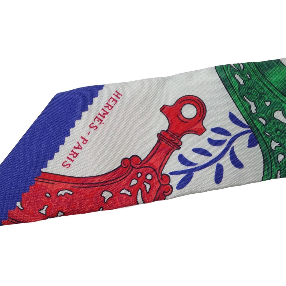 ⭐️美品⭐️ エルメス ツイリー 鐙リミックス スカーフ オレンジ HERMES - HERMES エルメス/ツイリースカーフ/オレンジ/Aランク/69