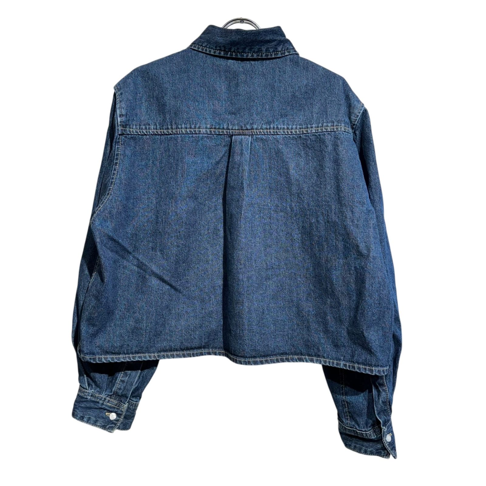 スピック　アンド　スパン　ショートデニムシャツ セール】《追加3》ショートデニムシャツ（シャツ/ブラウス）｜Spick