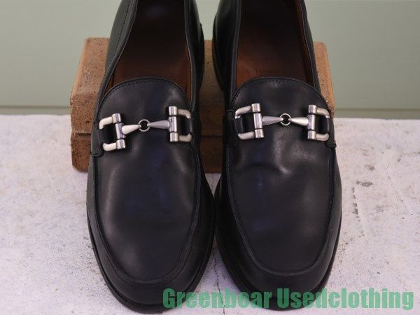 U094◇メンズ Allen Edmonds ローファー 良い味 ワイズ細め 黒 