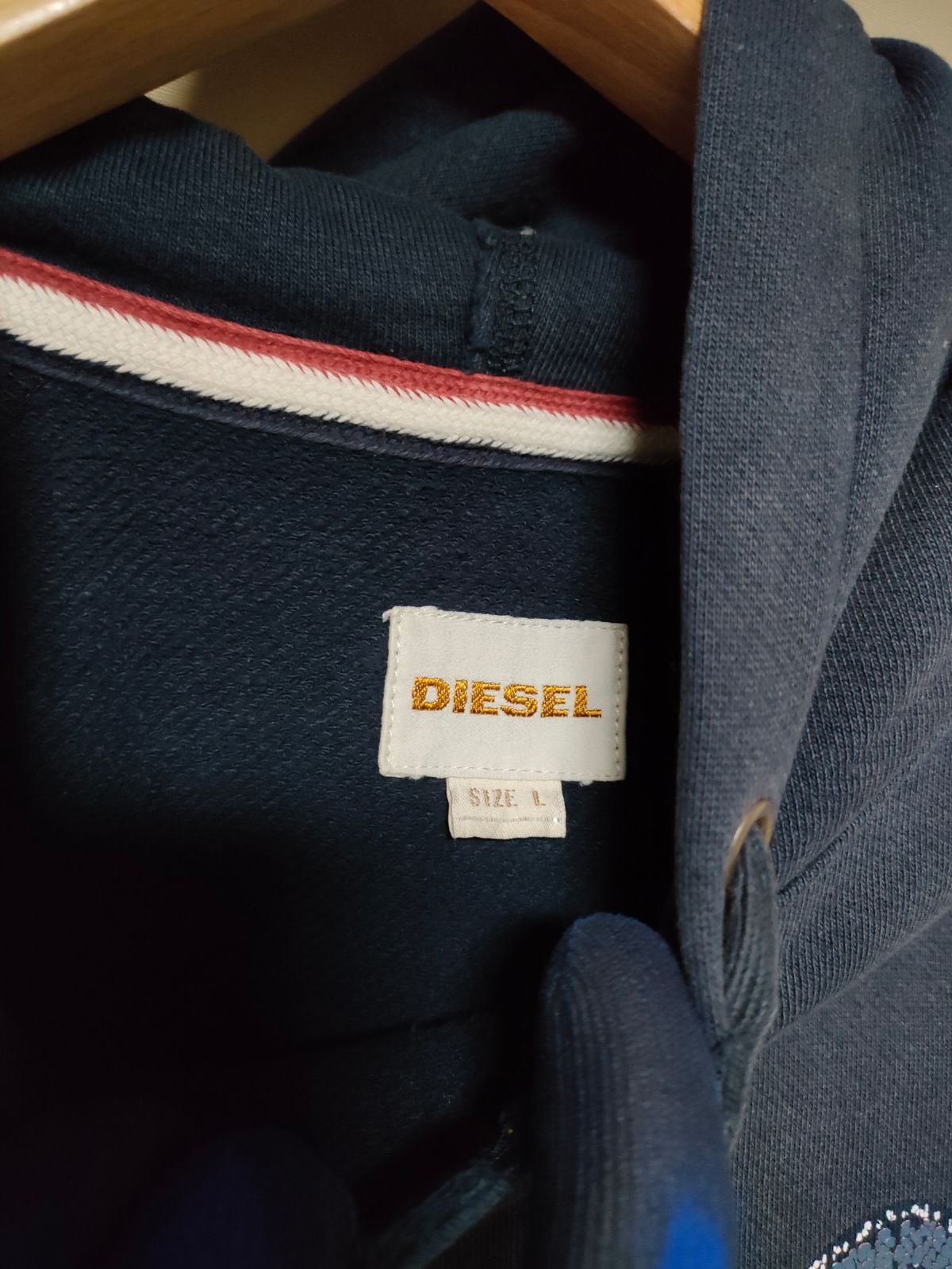 DIESEL ディーゼル ヴィンテージパーカー - メルカリ