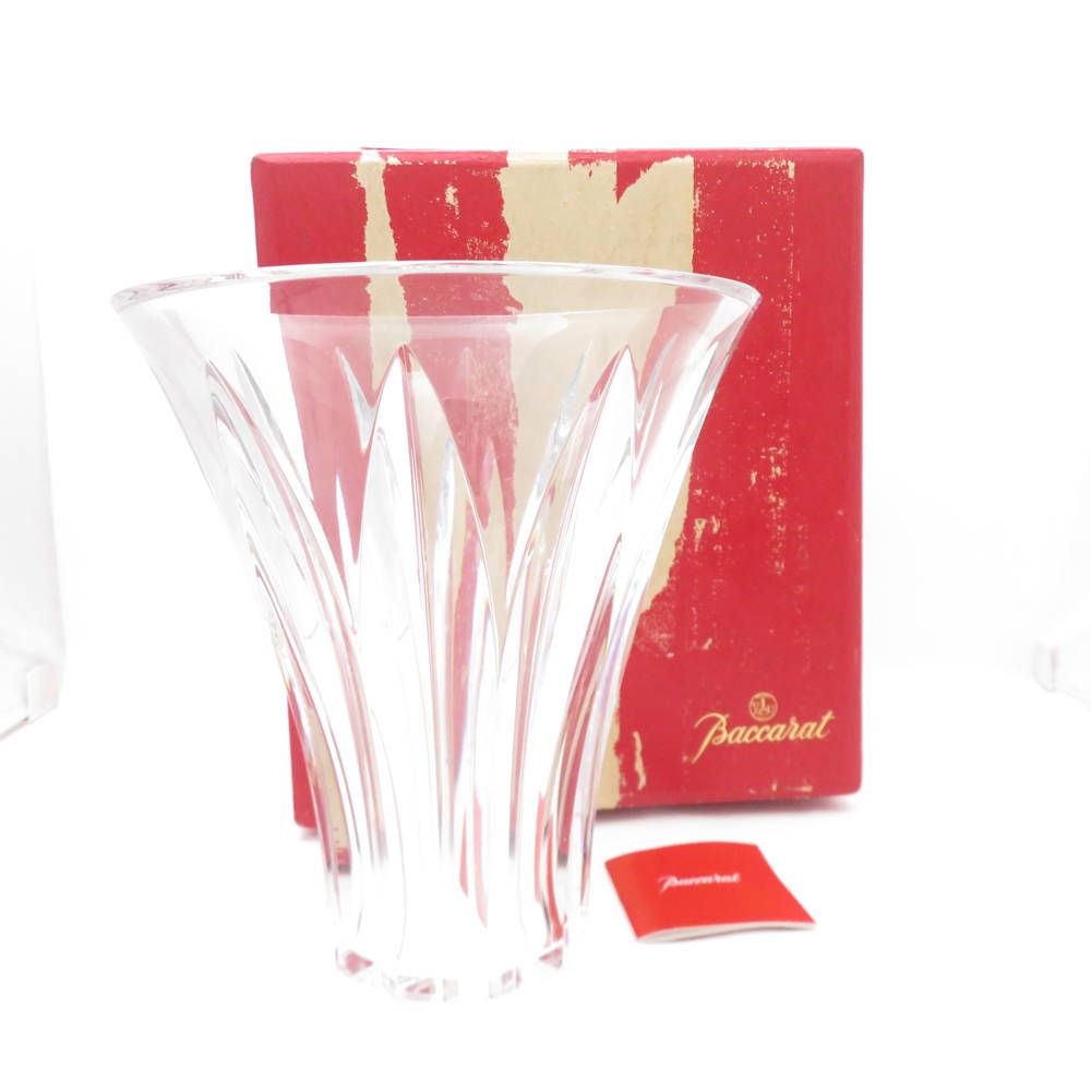 バカラ baccara ポリニャック ブリジット 花瓶 特大 25㎝ 2025年最新