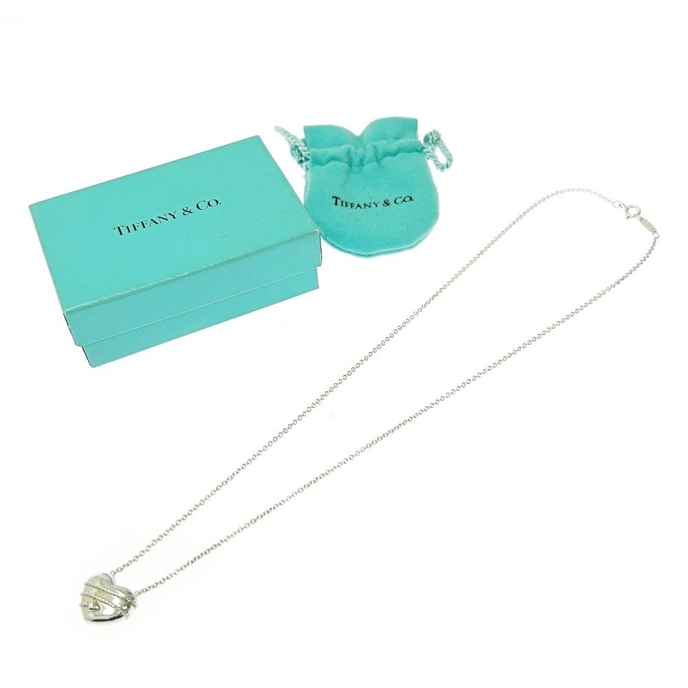箱付 Tiffany& Co. ティファニー ハート＆アロー ネックレス