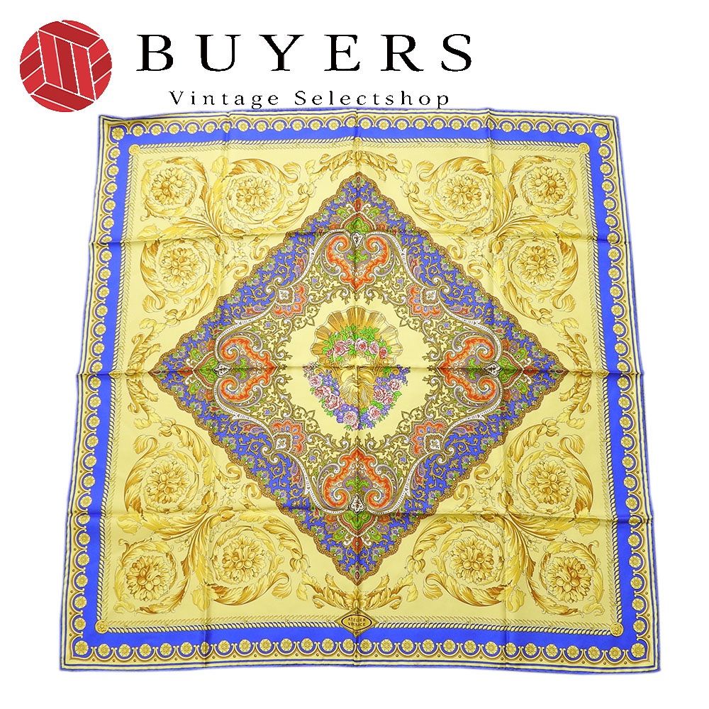 超美品☆イタリア製！アトリエ ヴェルサーチ ATELIER VERSACE シルク