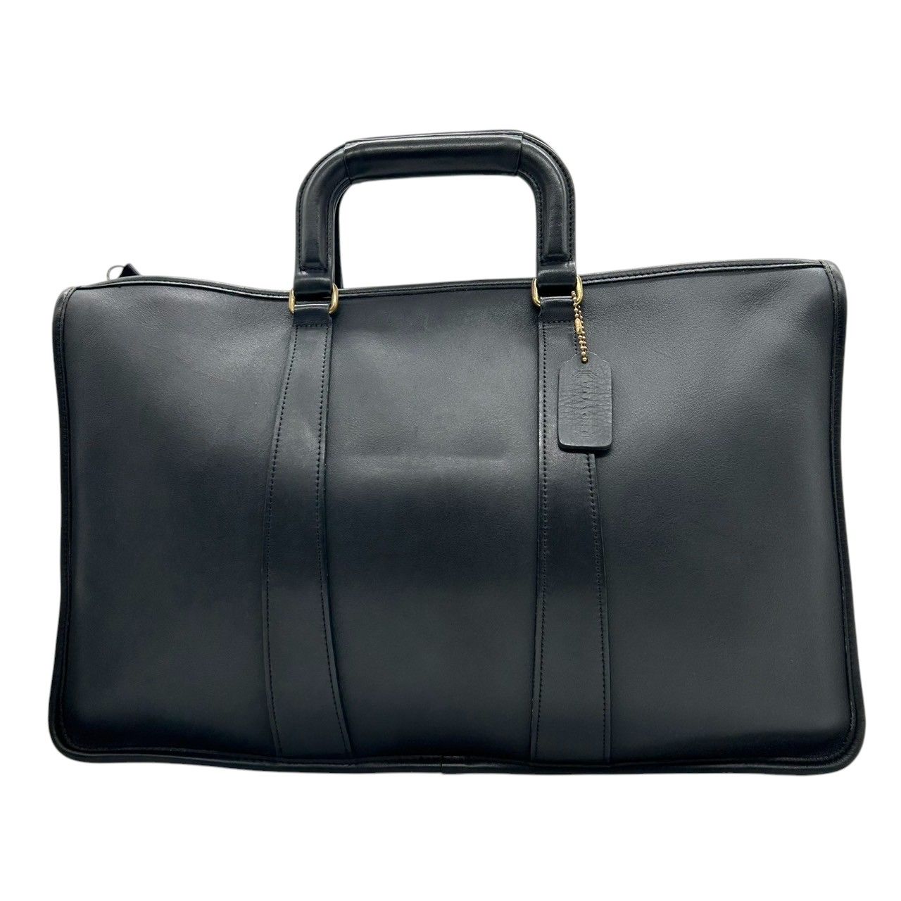 オールドコーチ ビジネスバッグ 5286 メンズ COACH グラブタンレザー 本革 黒 通勤 書類鞄 A4収納可 ヴィンテージ ビンテージ クラシック ハンドバッグ トートバッグ 自立 エレガント X2