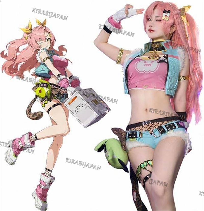 ゼンレスゾーンゼロ ニコ デマラ アストラ ヤオ イヴリン シェヴァリエ コスチューム コスプレ 衣装 ウィッグ付き 豪華セット cosplay 大人用 仮装 文化祭 ステージ服 ハロウィン クリスマス