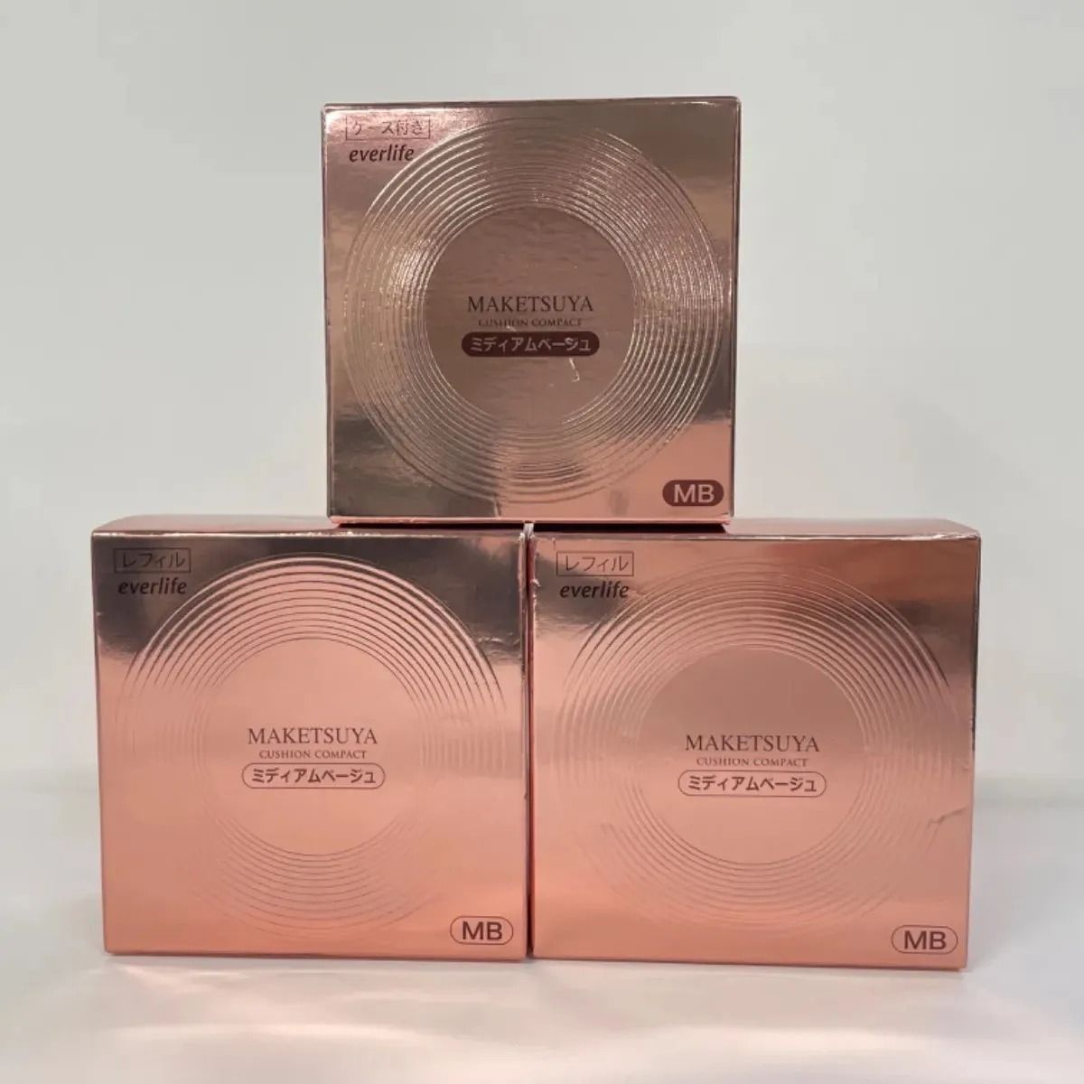 MAKETSUYA クッションファンデーション ケース付き MB エバーライフ