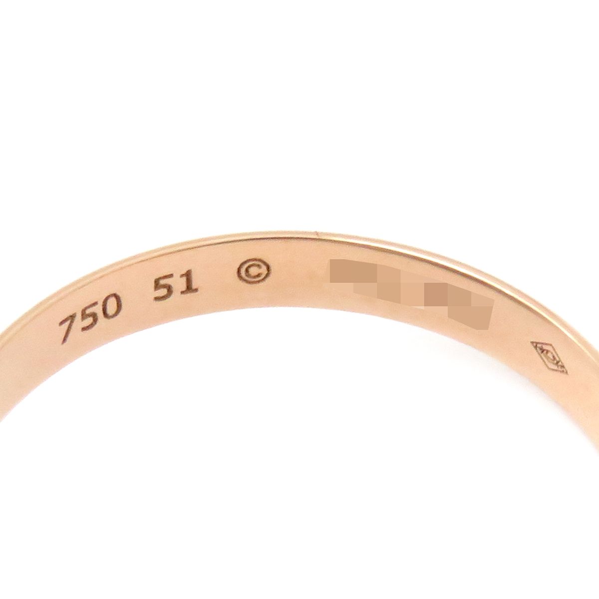 カルティエ Cartier リング 指輪 トリニティSM K18WG K18YG