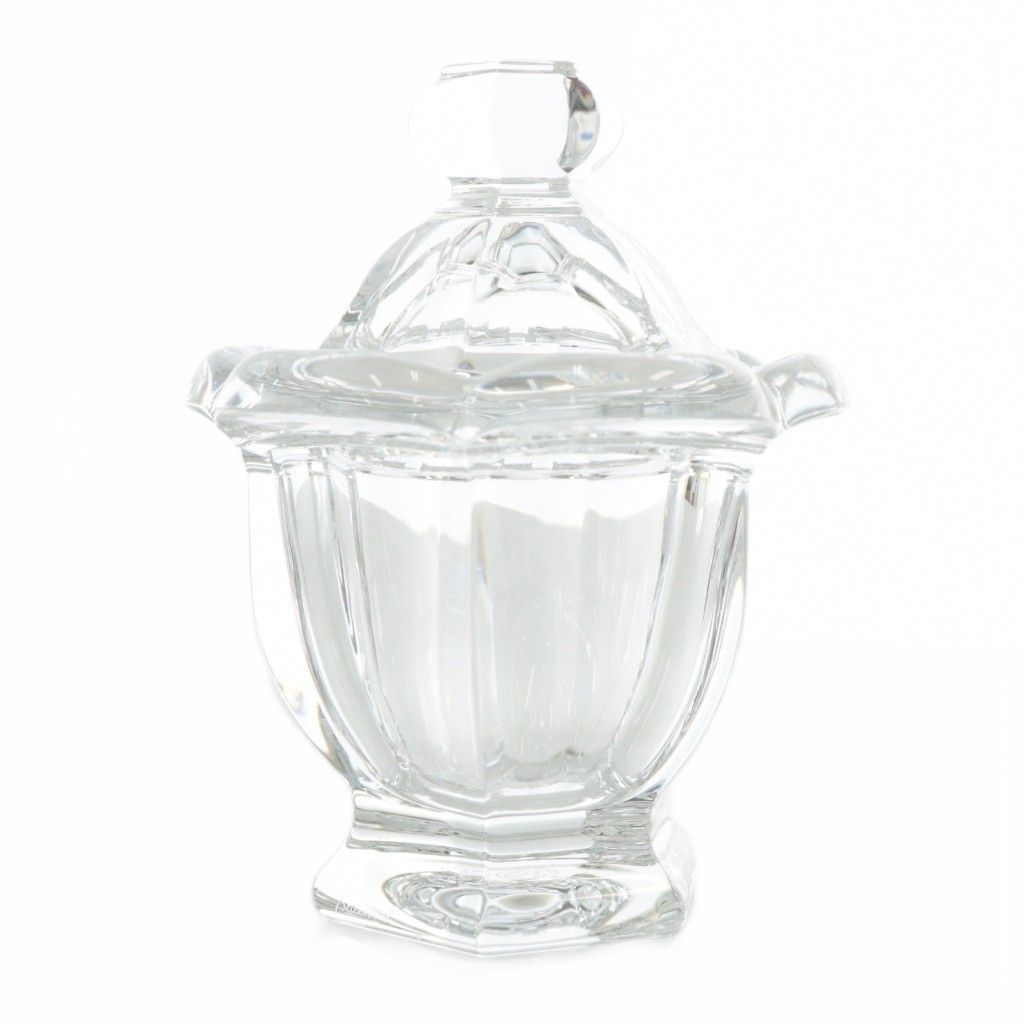 バカラ Baccarat シュガーポッド マスタードポット キャンドルホルダー スプーン 4点セット クリスタル クリア XZ GY 18