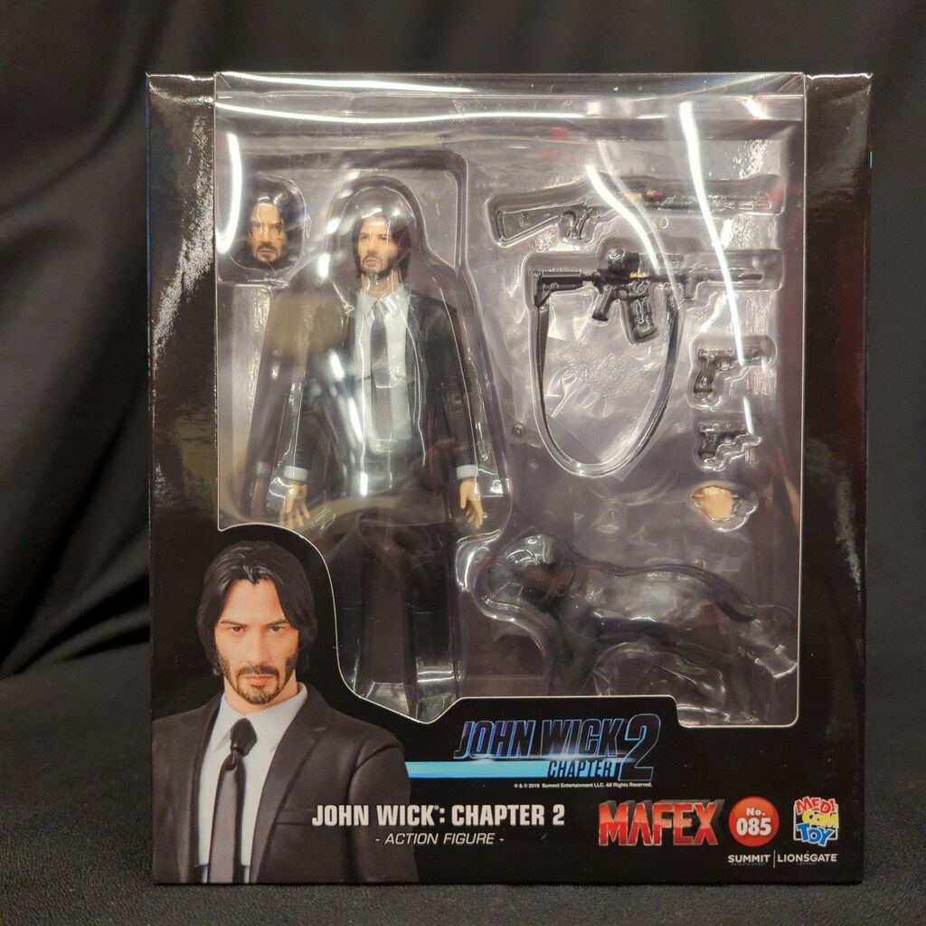 Amazon.com: Medicom John Wick Chapter 2 Mafex Action Figure