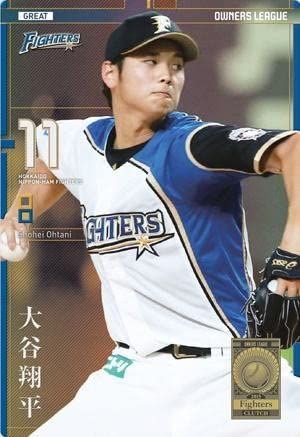 美品]オーナーズリーグ 大谷翔平 ルーキー すくっ