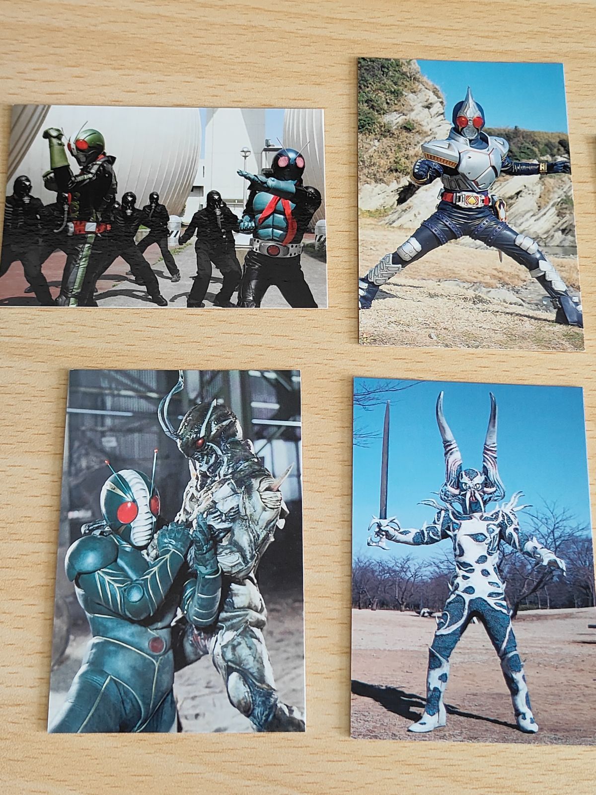 仮面ライダーチップスカード カルビー 仮面ライダーチップス新カードコレクション箱だけ5-5