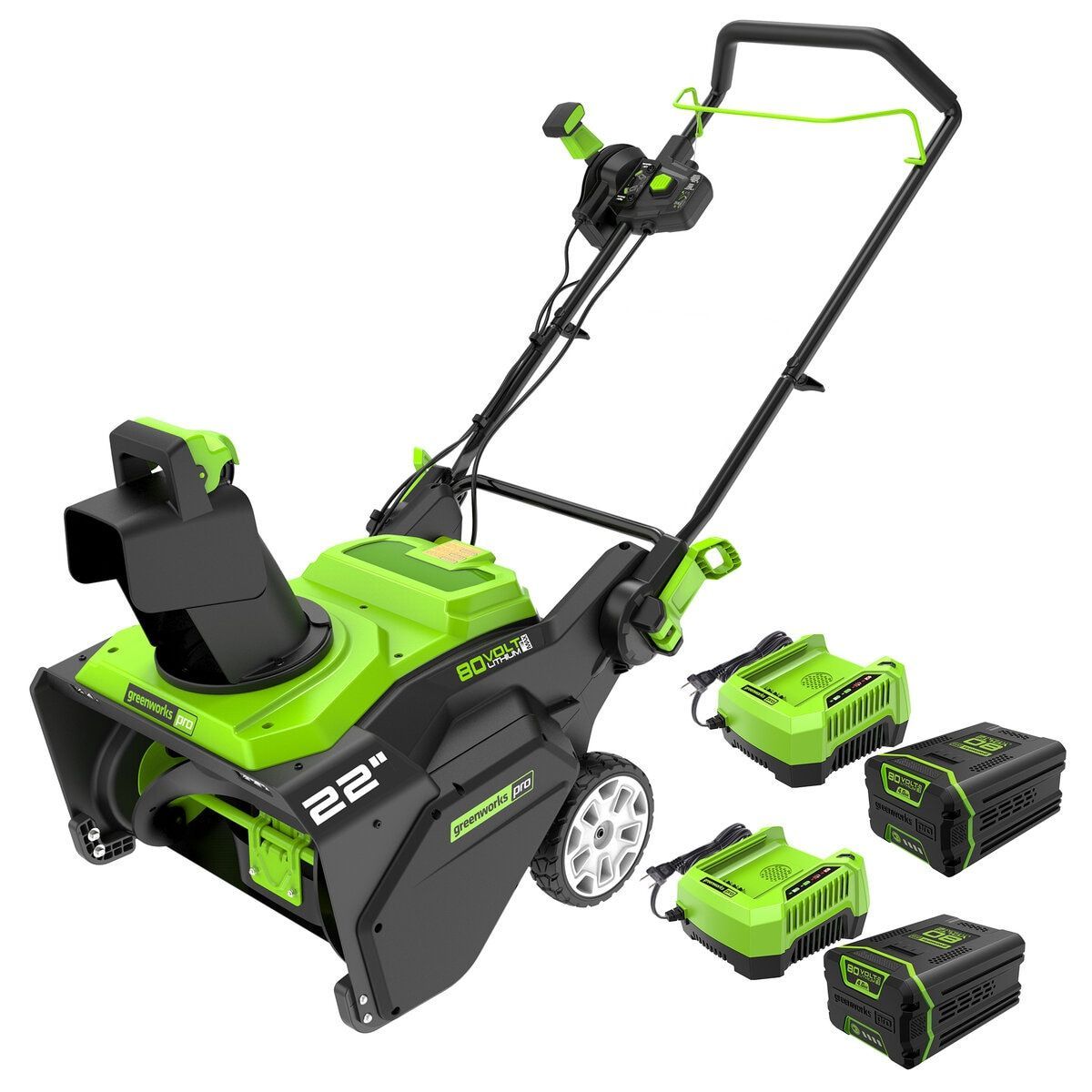 green works pro 充電式手押し除雪機 SNB-403