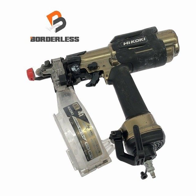品 HiKOKI ハイコーキ 41mm 高圧 ねじ打機 WF4HS ハイゴールド ケース付 ねじ打ち機 ターボドライバー エアビス打機