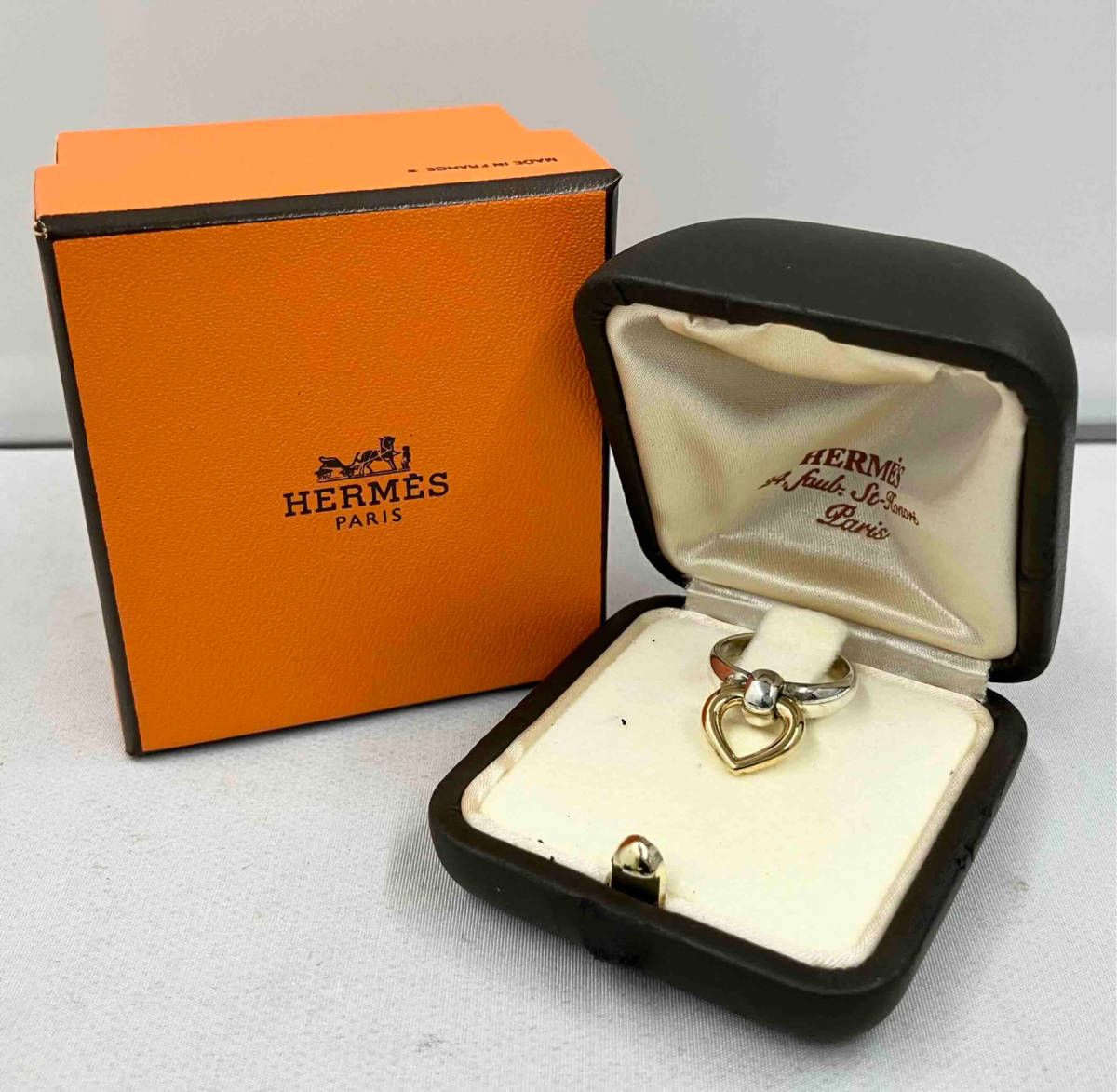 箱付】HERMES エルメス ハートノック 8号 リング 指輪 - メルカリ