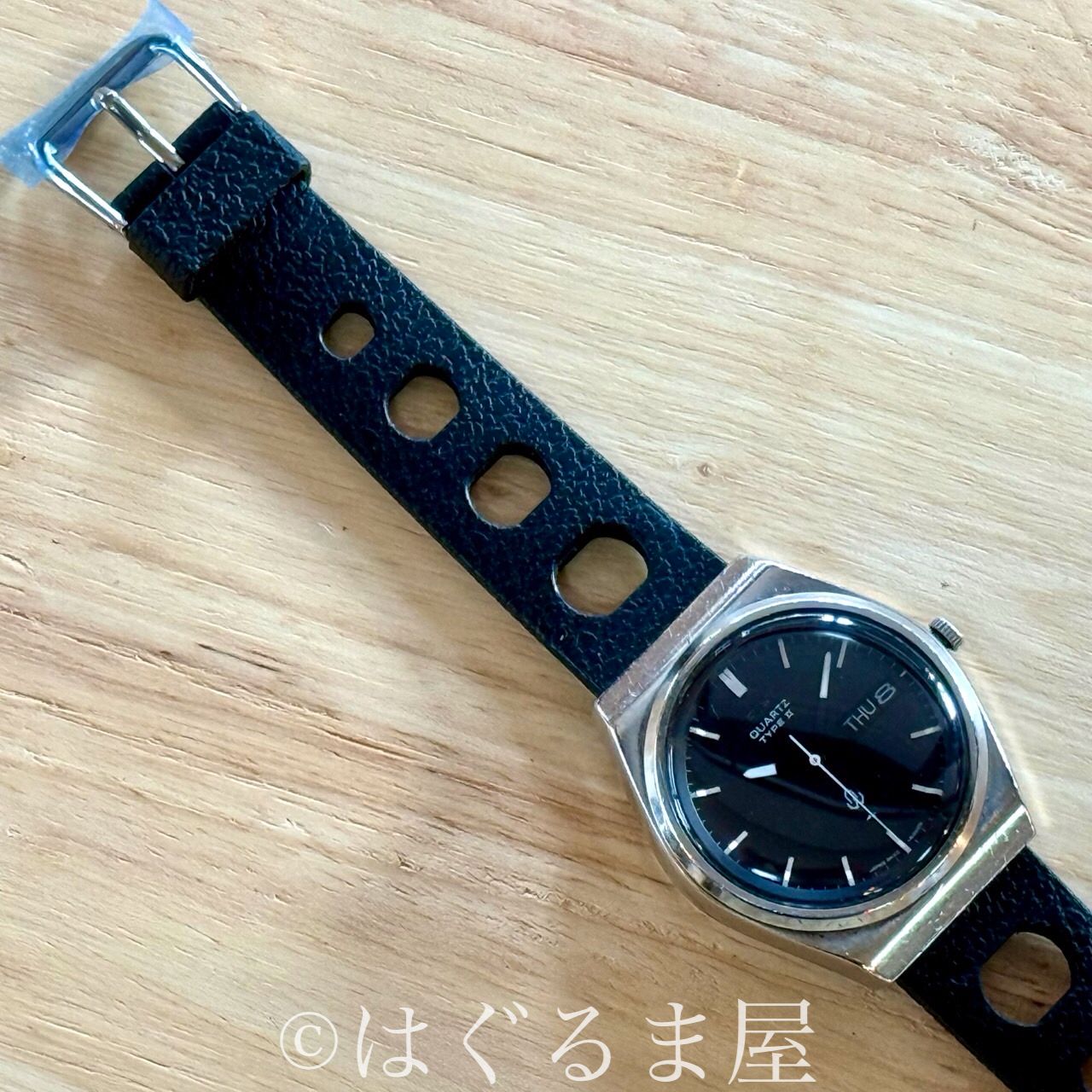 1976年12月製造 セイコー タイプ2 Qz メンズウォッチ 点検済み  