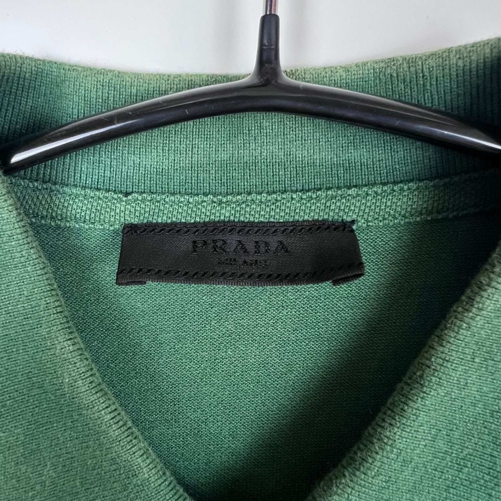 PRADA SPORT rubber logo S/S polo shirt 2018 プラダスポーツ