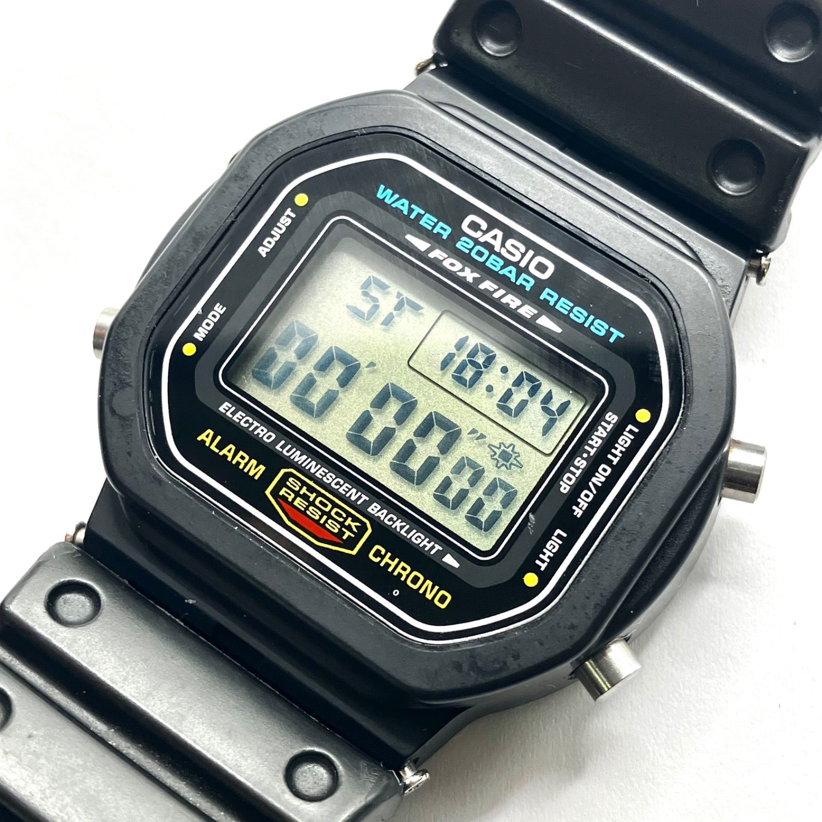 美品きれいです⭐️CASIO G-SHOCK】 DW-5600E FOX FIRE メンズ 腕時計 