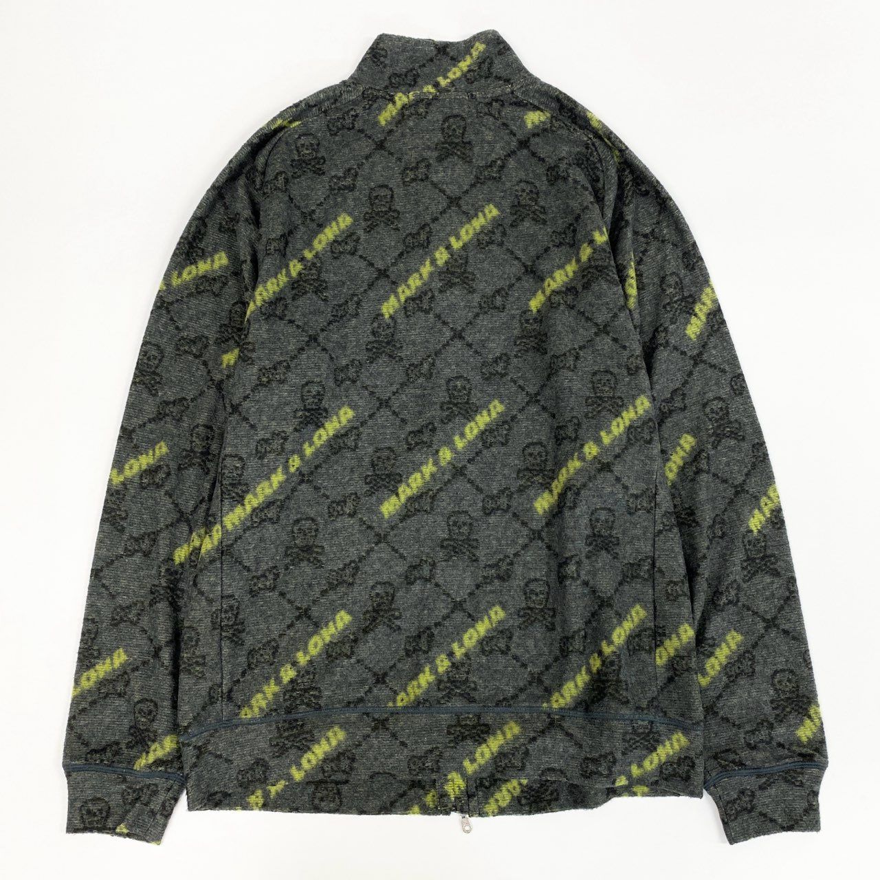 14j3 《美品》MARK&LONA マークアンドロナ ダブルジップ ニット 14j3 《美品》MARK&LONA マークアンドロナ ダブルジップ ニット