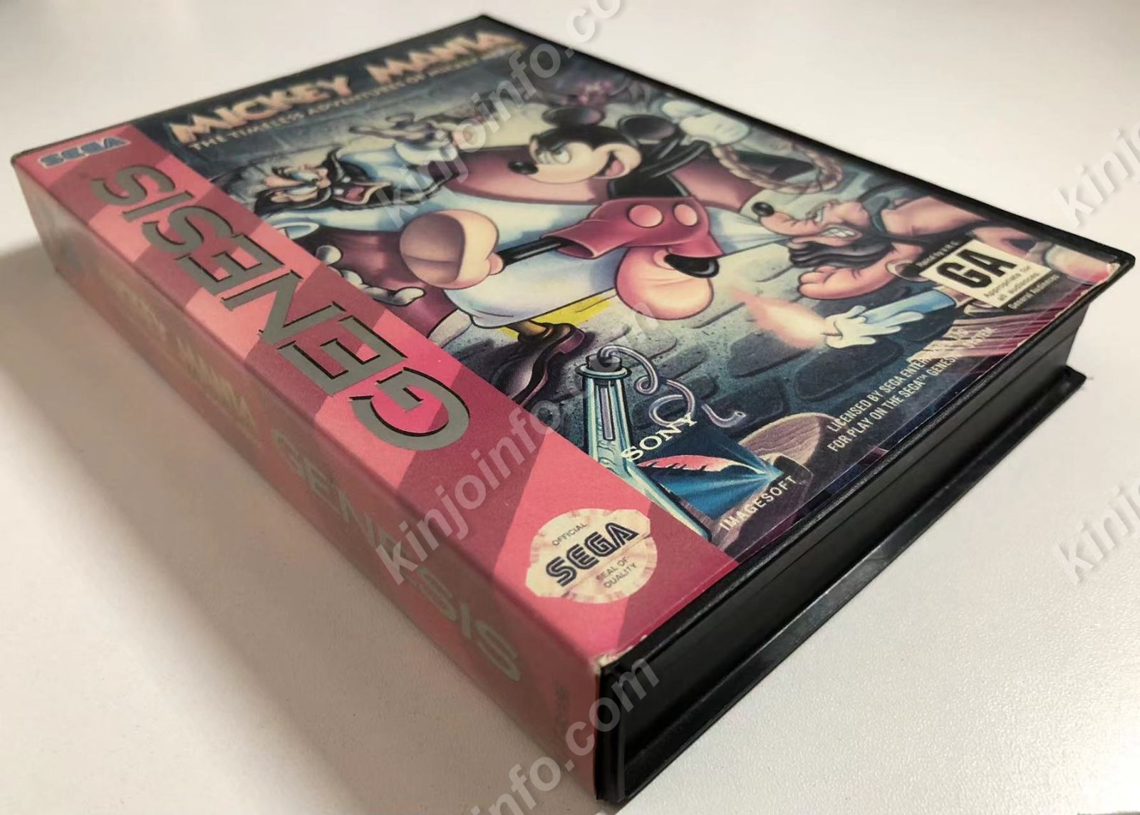 Mickey Mania（ミッキーマニア）【中古・genesis日本版】 - メルカリ