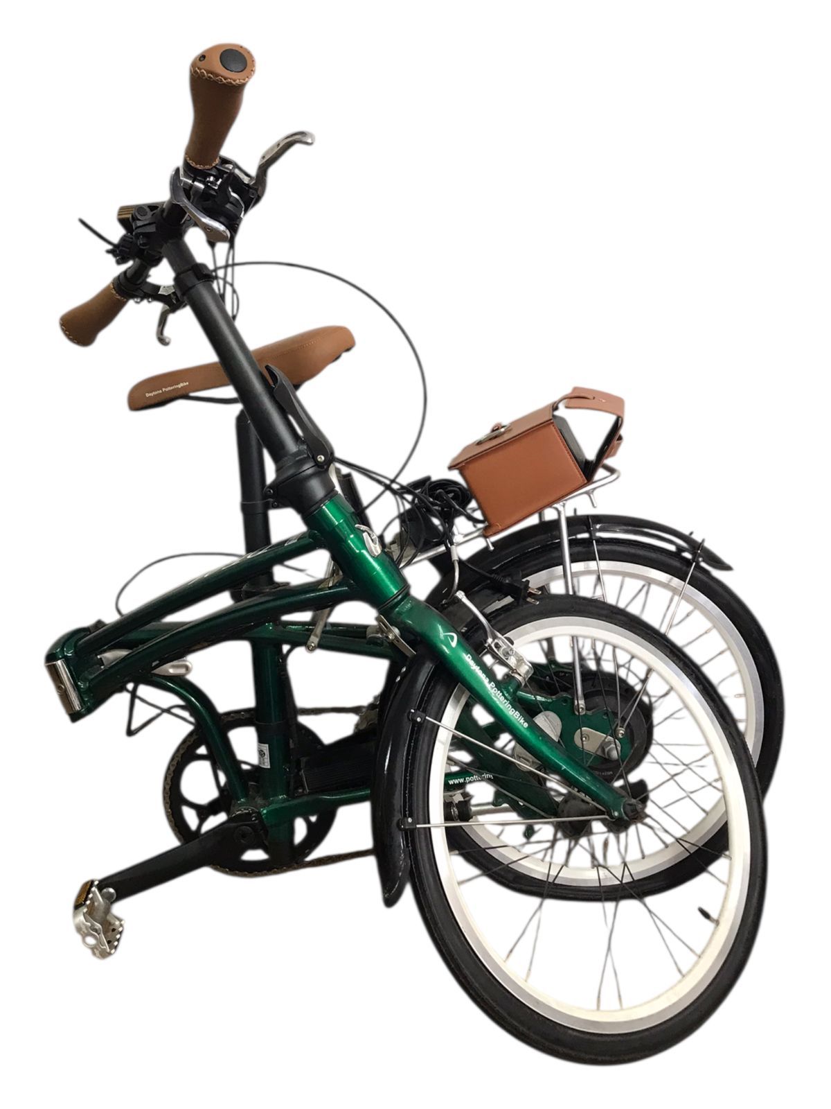 Dytona デイトナ PotteringBIKE ポタリングバイク 折りたたみ自転車 DE01 20インチ 電動自転車 グリーン