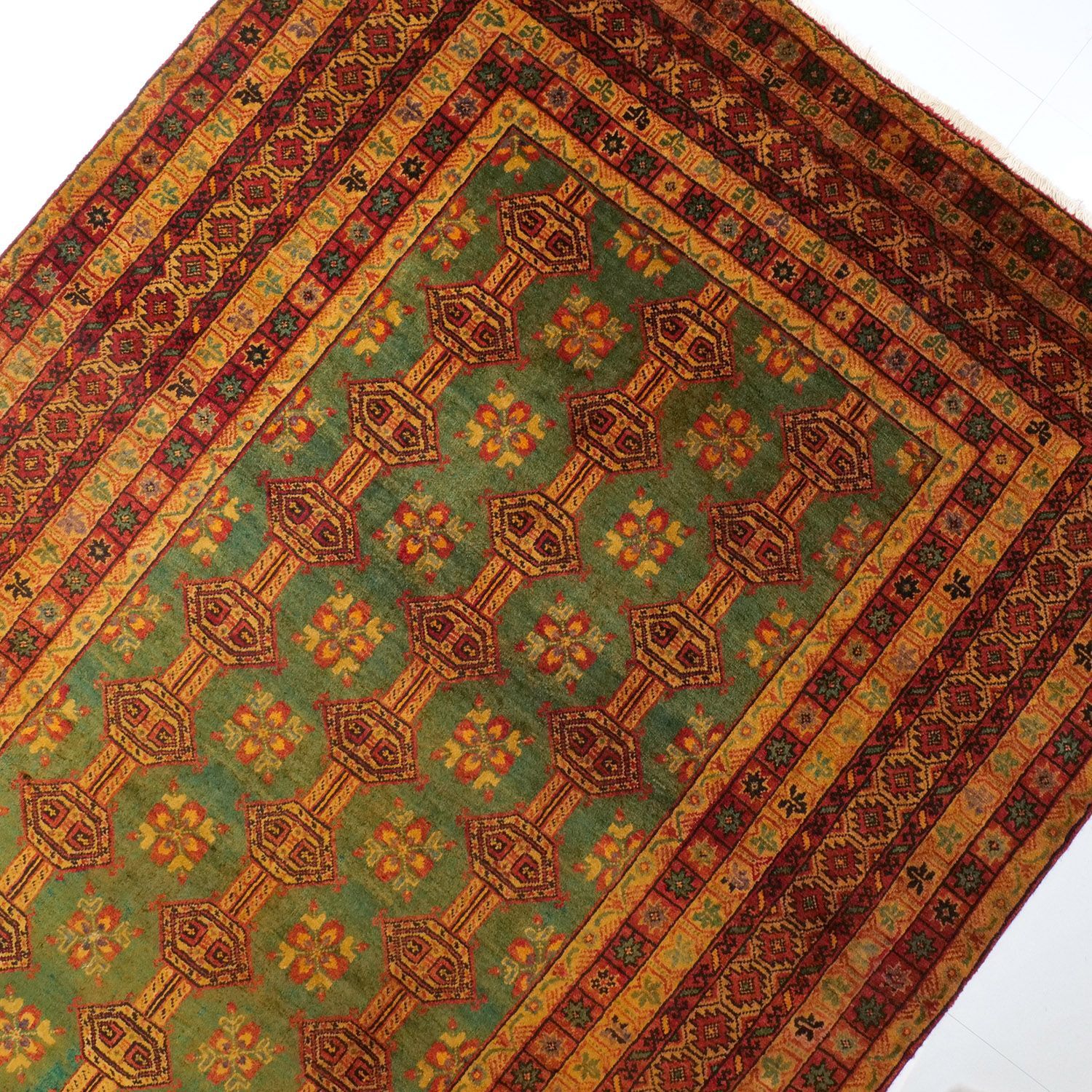 手織り アンティークペルシャ絨毯