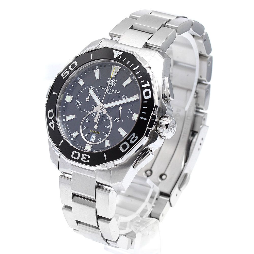 TAG HEUER タグホイヤー CAY111A アクアレーサー クロノグラフ 新品)TAG HEUER タグ・ホイヤー アクアレーサー クロノグラフ