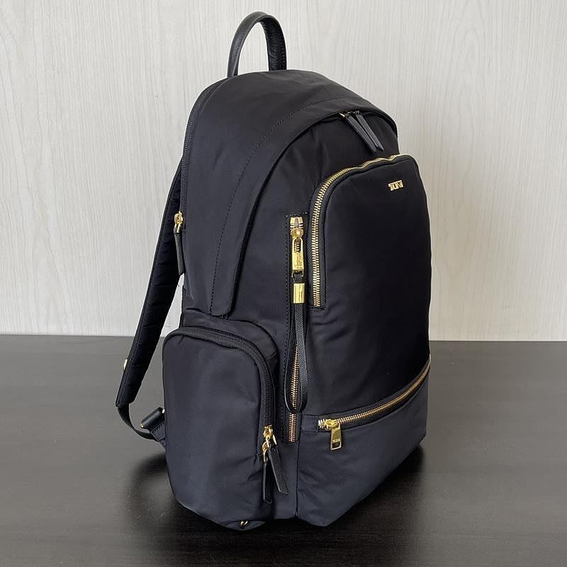 TUMI VOYAGEUR 196600「セリーナ」バックパックブラックゴールド