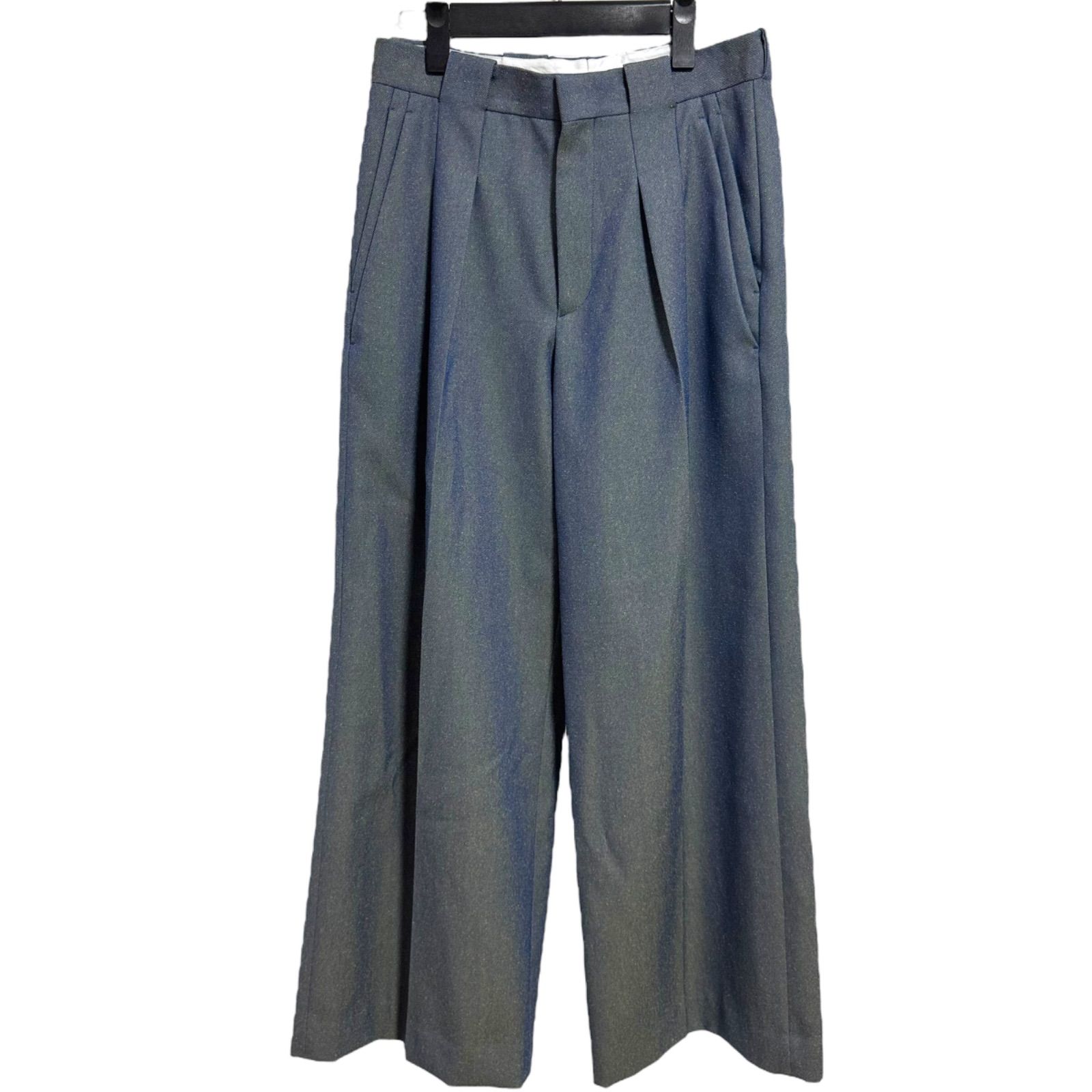 ディオール プリーツ ルーズパンツ シルク DIOR】25SS PLEATED LOOSE PANTS ディオール プリーツ ルーズパンツ