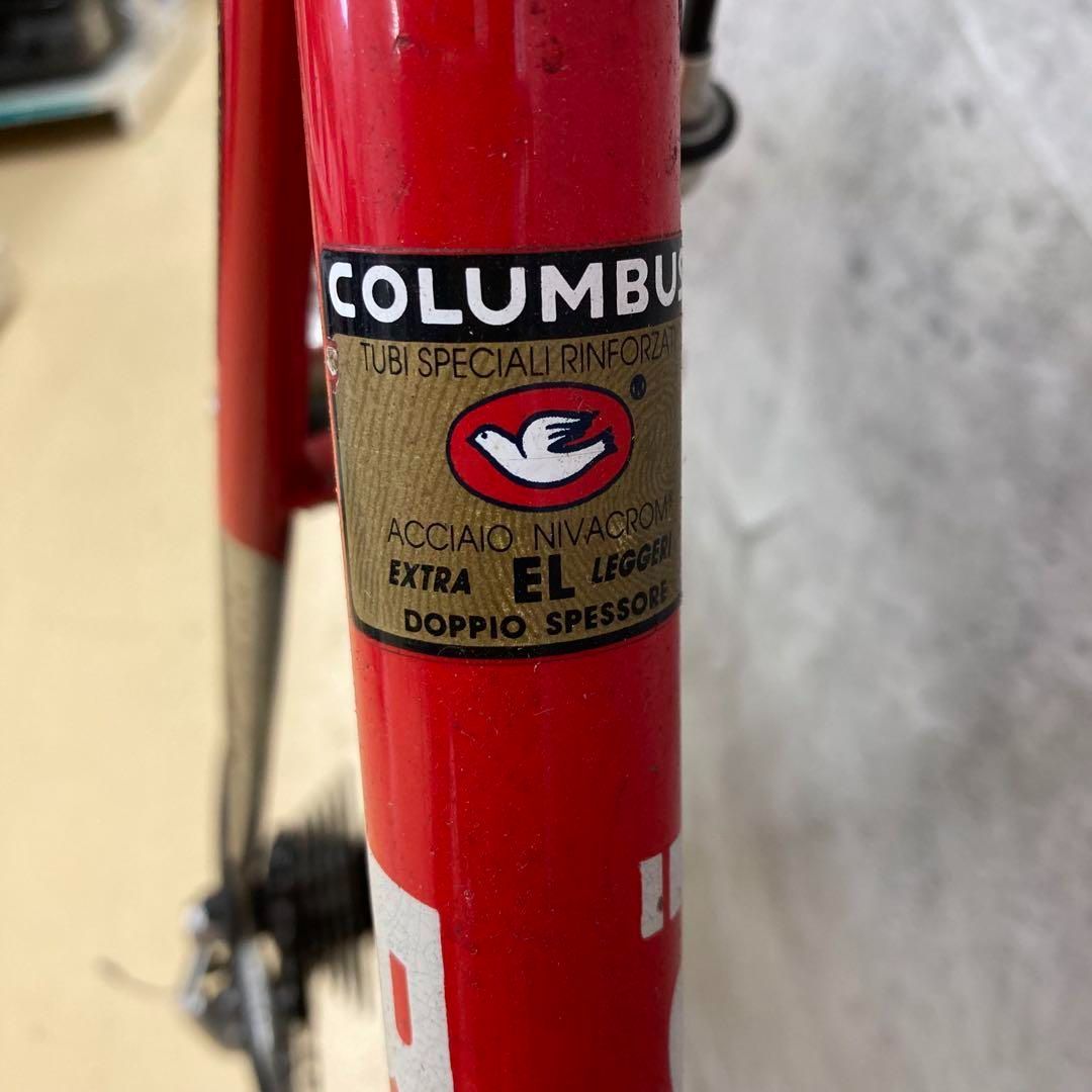 Bianchi レッド COLUMBUS ロードバイク - メルカリ