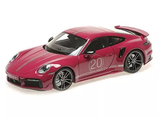 【】ミニカー 1/18 ポルシェ 911 (992) ターボ S クーペ スポーツデザイン 2021(レッド ) 「MINICHAMPS」 [113069075]