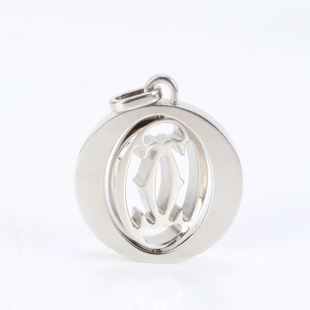 【美品】Cartier カルティエ ダブルC デコール キーホルダー シルバー 楽天市場】【新品未使用品】Cartier カルティエ ダブルC ダブル