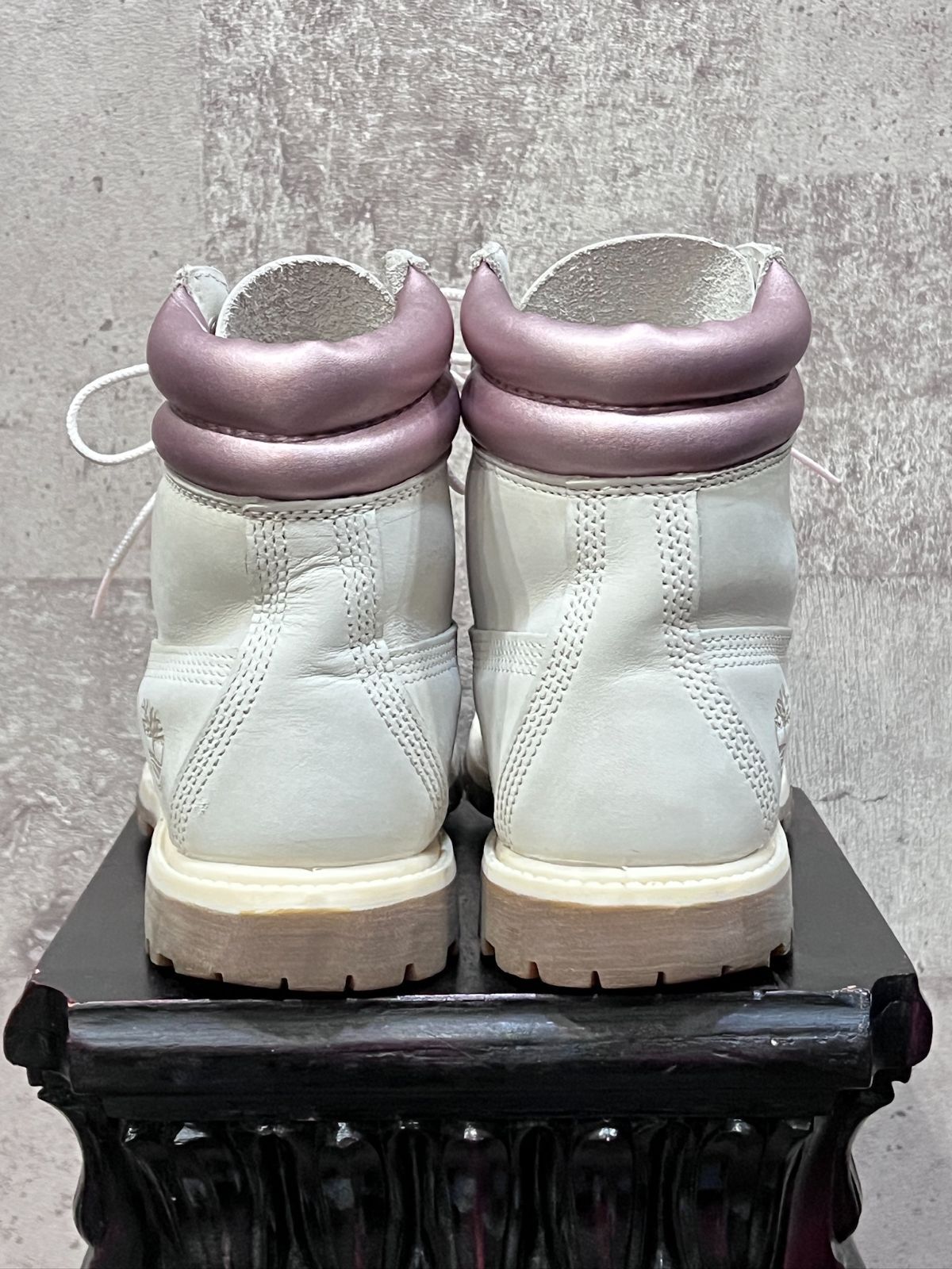 ティンバーランド 6インチ プレミアム WP ブーツ 25cm 白|パールピンク レディース Timberland A4340 A2AD4 WWW_NOITHATQUANGTHANH_NET