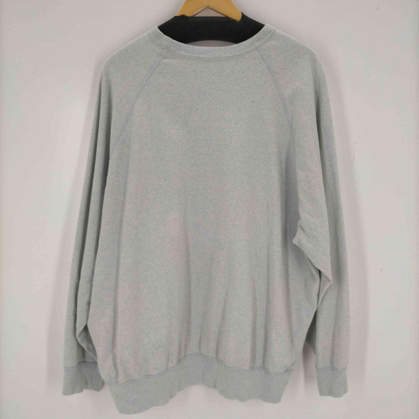 グラフペーパー Graphpaper Denim Mix Terry Crew Neck Sweater メンズ 