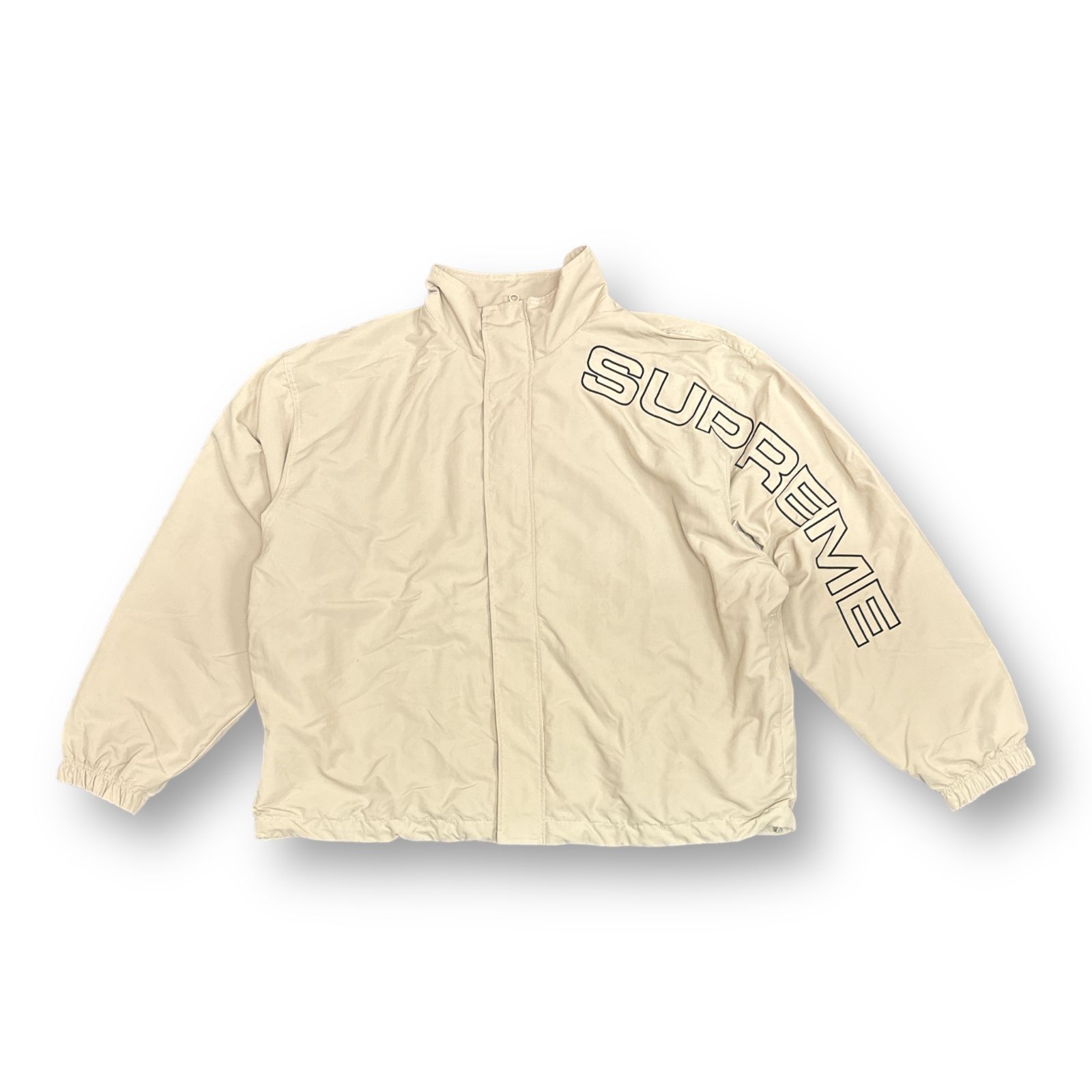 Supreme 23SS Spellout Embroidered Track Jacket 刺繡 ナイロン