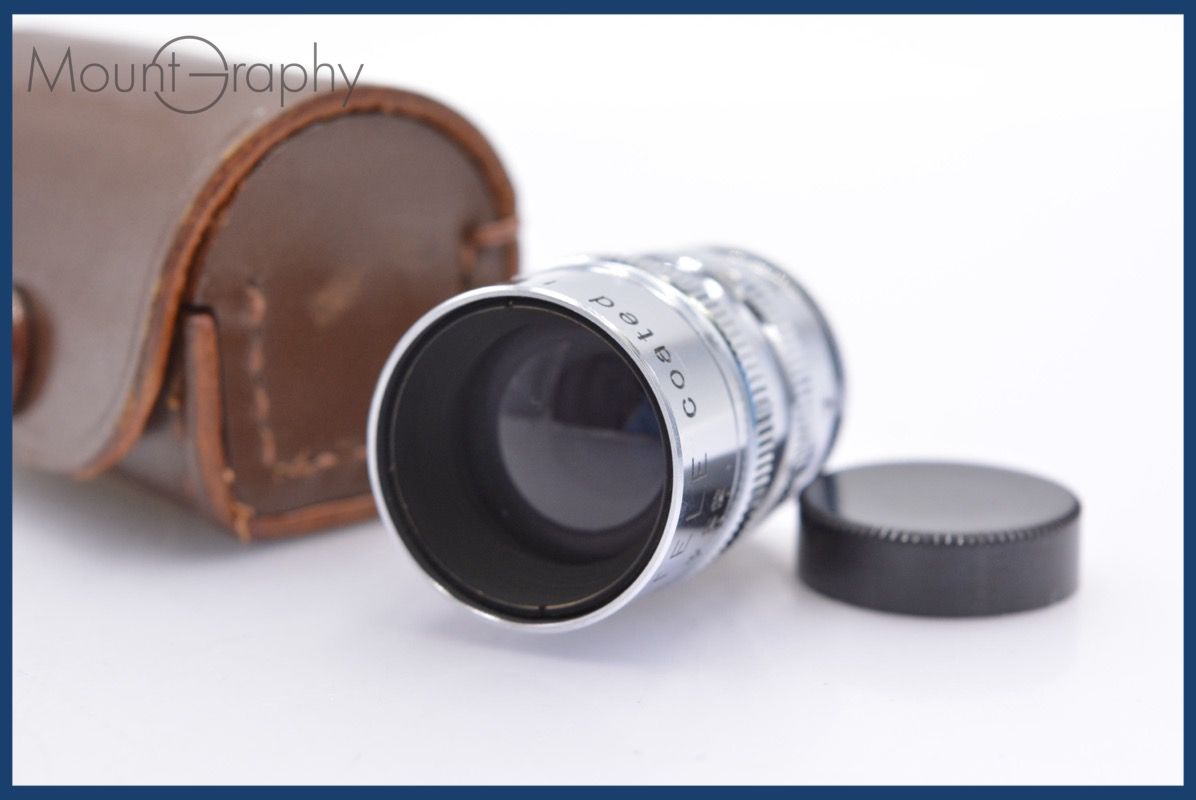 上 ステキー STEKY-TELE coated 40mm F5.6 後ろキャップ ケース付属 完動 同梱可 mj2508