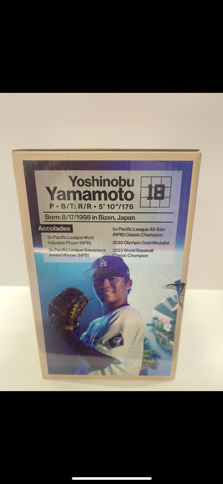 Yoshinobu Yamamoto フィギュア 18 ボブルヘッド Yoshinobu Yamamoto ボブルヘッド フィギュア Yoshinobu