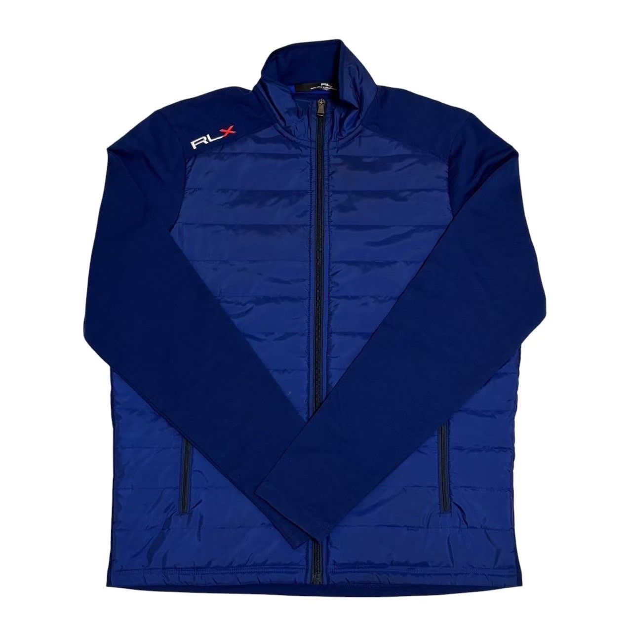 RLX Ralph Lauren ラルフローレン 中綿ジャケット 青 切り替え ゴルフ