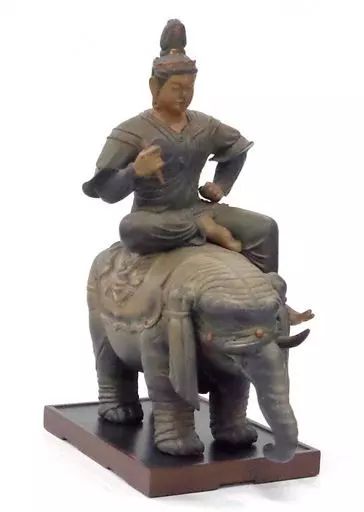 フィギュア　真言宗総本山東寺 公式国宝 帝釈天騎象像フィギュア 特別展『国宝 東寺-空海と仏像曼荼羅』先行販売品 真言宗総本山東寺 公式国宝 帝釈天騎象像フィギュア (完成品